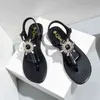 Pantofole diapositive Infradito designer New Fashion Sandali da spiaggia con fibbia girasole W