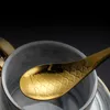 Stal nierdzewna kształt ryby łyżki kreatywne kreskówki mieszanie łyżki mieszania łyżki zupa łyżka deser-herbata lody gałki gałki gałęzi jadalni ZL1290
