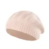 Automne hiver bébé tricoté bérets casquette garçon filles mode couleur unie chaud casquettes infantile décontracté extérieur chapeau pour enfants