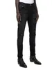 Jeans pour hommes Hommes Cool Rips Stretch Designer Distressed Ripped Biker Slim Fit Lavé Moto Denim Hommes Hip Fashion Man Pantalon