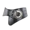 Ceintures mode femmes taille large ceinture élastique extensible ceinture de haute qualité pour cuir PU Cummerbund PuBelts Smal22