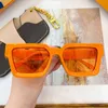 Sunglasses Designer Mens Womens Millionaire Classic Black Frame Orange Lenses Leisure Club Party Glasses Driving Anti Uv400 with Original Box 0FWC