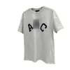 Bedruckendes Damen-T-Shirt FEAROFGOD FOGABCKurzärmliges, lässiges Baumwoll-Paar-Buchstaben-T-Shirt für Männer und Frauen