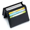 Korthållare kvinnor äkta läder kvinnliga kohud plånböcker mode små bärbara plånböcker söta plånbok mynt väskor koppling kort