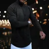 Men's T-Shirts Slim T-shirt Street Wear Sweatshirts Tops Blouse Top All Match Good Quality Slim-Fit For Winter Casual Pullover