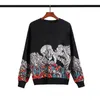 Mens Ethnic Print Clothing Sweater Crew Next Mans and Womens Classic Embroidry SSWEATER KNIT COTTON Leisure WARMTH SKELETON JUMPE