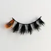 Thick colorful Eye lash faux cils fake Mink Lashes False Eyelashes Fluffy Soft Lash Extension Make Up tools beauty glamorous Suitable for Wedding Event, Photo shoot...