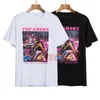 Ropa de calle de alta moda para hombre, camisetas con estampado Digital de Hip Hop para hombre, camisetas informales de manga corta para mujer, tallas asiáticas S-XL