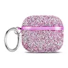 Diamond AirPod Case Bling Sardfone Pełna osłona Zestaw słuchawkowy Akcesoria słuchawkowe do bezprzewodowego zestawu słuchawkowego Bluetooth