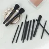 M Makeup Tools 12 PCS Make Up Borstes Set Kit Travel Beauty Professional Foundation Eyeshadow Cosmetics Brush