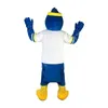 Cartoon Clothing Eagle Mascot Costumes عالية الجودة رسمات التميمة التميمة الأداء الأداء كرنفال حجم الكبار الحدث ملابس إعلانية الترويجية