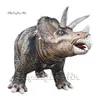 Anpassad uppblåsbara Dinosaur Modell Triceratops 5m Blow up Jurassic Park Djurmodell För Tema Party Decoration