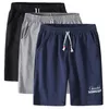Heren shorts Summer groot formaat losse fitness shorts mannelijke gebreide katoenen shorts m5xl T200512