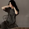 Pigiama da donna Sleepwear Pigiama Organic Bamboo Nightdress Eco-friendly Abbigliamento casual da donna