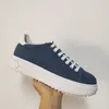 Najwyższej jakości kobiety platforma Time Out Sneaker Top ze skóry cielęcej sznurowane buty Runner trenerzy 3D kwiaty trampki z pudełkiem NO42