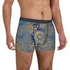 Mutande Intimo con stampa metallizzata vintage Pantaloncini boxer con motivo mandala oro Mutandine da uomo di alta qualità Slip elasticizzati Regalo Mutande