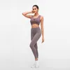 Nackte Yoga-Leggings L-152 hohe Taille Frauen Fitness Strumpfhosen lauft Sporthosen nahtlose Sport-Leggins Energy Fitness-Kleidung Outfits