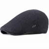HT2646 BERET CAP جديدة في فصل الشتاء قبعة الشتاء القبعة للرجال نساء قابلة للتعديل IVY Newsboy CAP عالية الجودة عالية القبعة الصلبة berets J220722