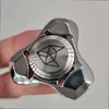 Roestvrijstalen hand spinner fidget stille lager zink legering metalen bal dempen EDC speelgoed vinger gyro verlicht stress boy xmas cadeau 220505