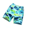 Trevlig sommarträning män vogueshorts trädtryck strand shorts mode hawaiian herrar plus mäns