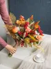 Декоративные цветы венки европейский стиль ретро легкий роскошный искусственный цветок