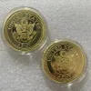 Cadeaux United States Armée 10ème Division de montagne Souvenirs Montez à la gloire Gold Plaqué Commémoratif Chromenble Challenge Coin.cx