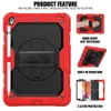 Tablet Cases Bulit in Screen Protector Kickstand Functions Shockproof Drop-Proof With Shoulder&Hand Strap For IPad Mini 6 5/4