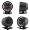 Universal Car Boost Gauge 60mm LED Turbo Boost Meter Black Shell For Auto Racing 0-200 Kpa Car-Styling