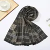 Scarves Brand Designer Men Mension Classic Winter Warm Cashmere Luxury Luxury Vintage Wrap Shawl Bufanda de Los Hombres2913905