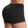 Women Shapers Plus Size 5XL Push Up Tummy Control Ladies Panties Lace High Waist Fake Ass Padded Female Shapwear 220702