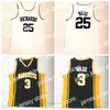 New Richards 25 Dwyane 3 Wade High School Jerseys Men All Stitched Basketball Jersey 통기성 스포츠 유니폼 최고 품질