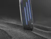 Coltello pieghevole Flipper 440C Lama a goccia satinata G10 + Coltelli con cuscinetti a sfera con manico in lamiera di acciaio inossidabile 3 colori manico
