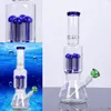 Best Selling Glass Water Bongs 38cm Hoge 14.4mm Joint Hookahs Roken Water Pijp Oliereilingen Bubbler Recycler Glasbongs Waterleidingen