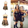 Imagem real camo vestidos de dama de honra barato querida strapless curto vestidos de dama de honra barato uma linha formal vestidos de festa noite g9233980