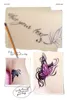 المرأة مثير MakeupTattoos الصدر الكتف المؤقتة الوشم ملصق ملون الفراشة تصميم هيئة الفن للماء وهمية الوشم