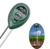 3 em 1 Soil Detector de Medidor de Umidade de Luz e Função de PH Tester Jardim de Solo de Água Hidroponia Analyzer Detectores Medidor de Umidade