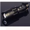 ULTRAFIRE 2000 LUMEN CREE XML XM-L T6 LED Portable Zoomable Justerbar Focus 18650 Batterilampa Torchlampa Ljus (SK88) Svart