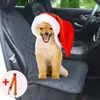 Pet Seat Cover Waterproof Dog Mats Non-slip Car Seat Cover for Small & Medium Dogs Pet Protection Dog Mat with Seat Belt for Cars SUVS Truck