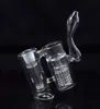 double chamber bubbler glass Water bong smoking pipe with arm tree perc for dry herb