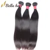 SALE Hair Weaves with Closure Indian Peruvian Malaysian Brazilian Unprocessed Virgin Hair Extensions Black Silky Straight Bundles Deal Bella Hair Julienchina