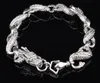 Livraison gratuite avec numéro de suivi Top vente 925 Bracelet en argent petit Dragon blanc bracelet bijoux en argent 10 pièces/lot 1530