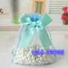 Ship 100pcs Various Sizes Organza Bags Bowknot Butterfly Business Promotional Packaging Bag Sachet Candy Beads Christmas Gift3745009