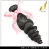 Peruano Remy cabelo virgem cabelo humano tecendo cabelo solto cabelo weave 10-24 polegadas grau 9A 3 pcs lote cor natural