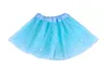 6 Color Star Glitter Sparkle Tulle Tutu Ballet Girl Dance Kjol Costume Party Kjol 20pcs3057958