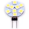 G4 9 5050 SMD LED Deniz Kampası Araba Ampul Lambası 12V 3W Sıcak Beyaz Işık Yüksek Yoğunluklu Spot Işığı DHL2076801