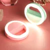 Mode USB Charge Selfie Ring Lights Clip-on Mobiltelefon Ring Light 36 LED Fill-in Lighting 3 Level Ljusstyrka för iPhone Samsung