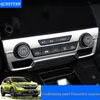 Paillettes décoratives de panneau conditionnel de style de voiture pour Honda CRV 2017 2018 décorations internes autocollants cadre intérieur automatique