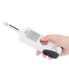 Freeshipping Termômetro Digital Higrômetro LCD Medidor de Temperatura Umidade Tester Wet Bulb / Ponto de Orvalho Detector De Temperatura para Laboratório