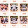 New cat Coin Purse Ladies & Children 3D Printing Cats Animal Big Face Change Fashion Meow Star Cartoon Zipper Bag