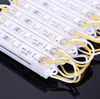 0.72W 3 LED'ler SMD 5050 LED Modülleri RGB LED Pixel Modülleri Su Geçirmez 12V Arka Işıklar Channer Mektubu WW R G B Y